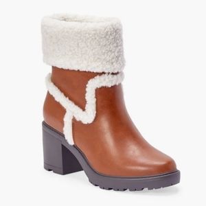 Ellie Trim Lug Sole Bootie Whiskey MSRP $59.95